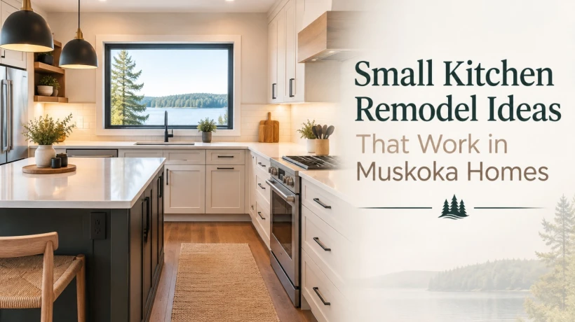 Small Kitchen Remodel Ideas That Work in Muskoka Homes