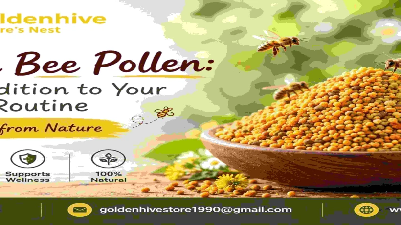 Premium Bee Pollen: A Simple Addition to Your Wellness Routine | Golden Hive