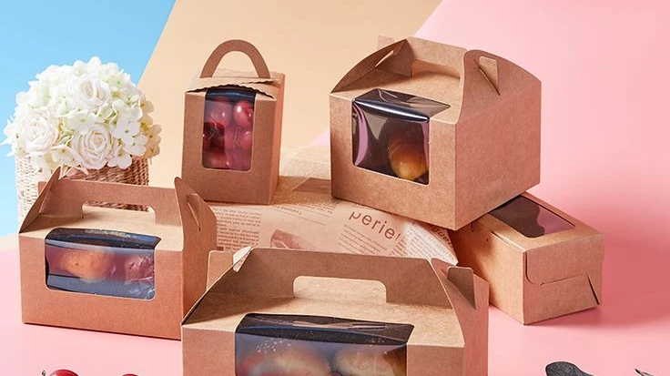 Custom Kraft Window Boxes | Printed Kraft Window Packagin