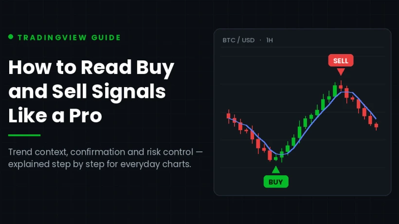 How to Read Buy and Sell Signals on TradingView Like a Pro