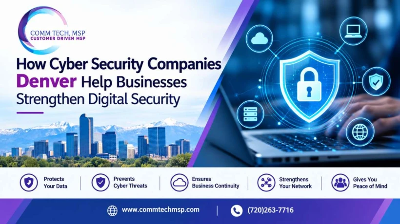 How Cyber Security Companies Denver Help Businesses Strengthen Digital Security