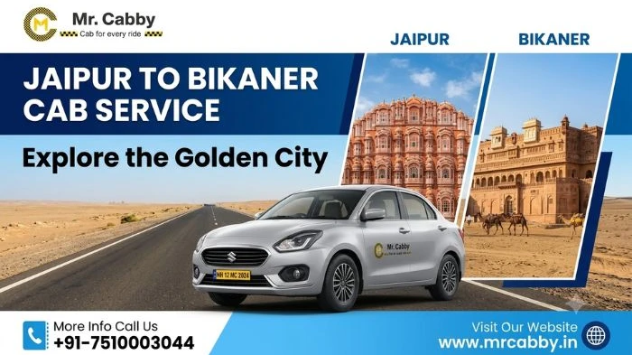 Jaipur to Bikaner Cab – Affordable Fare & Reliable Service