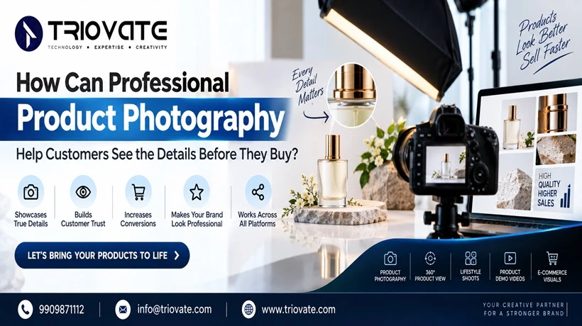 How Can Professional Product Photography Help Customers See the Details Before They Buy?