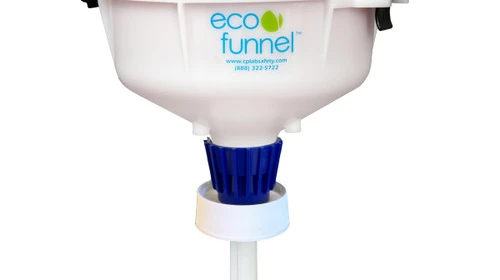 Safer Liquid Disposal With a Chemical Waste Funnel