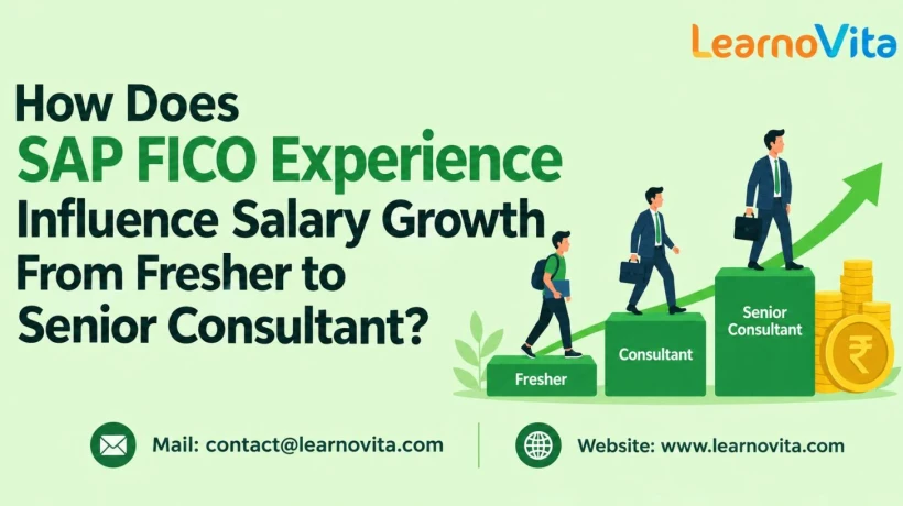 How Do SAP FICO Skills and Years of Experience Influence Salary Growth Throughout Your Career?