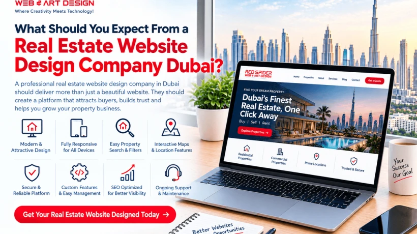 What Should You Expect From a Real Estate Website Design Company Dubai?