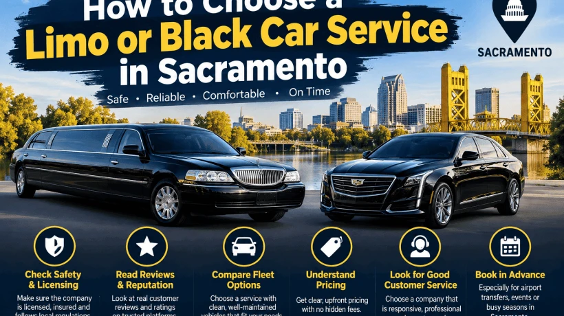 How to Choose a Limo or Black Car Service in Sacramento