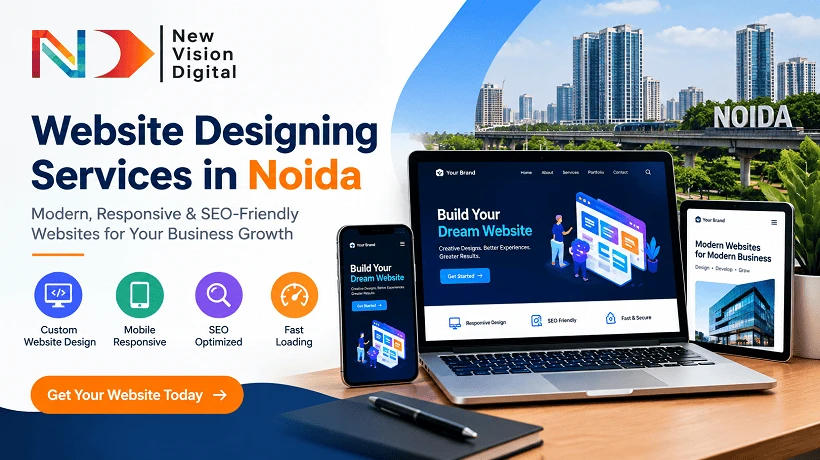 How Professional Website Designing Services in Noida Can Help Your Business Grow