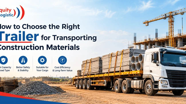 How to Choose the Right Trailer for Transporting Construction Materials
