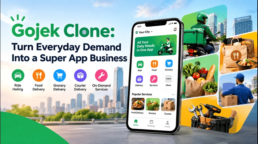 Gojek Clone: Turn Everyday Demand Into a Super App Business