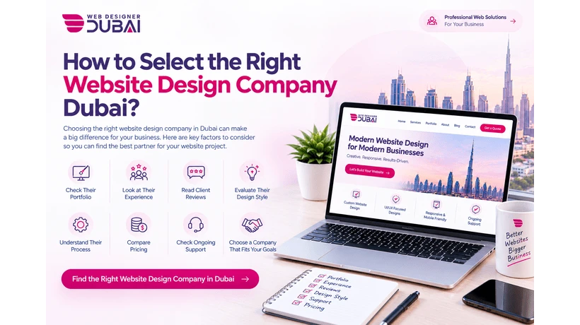 How to Select the Right Website Design Company in Dubai
