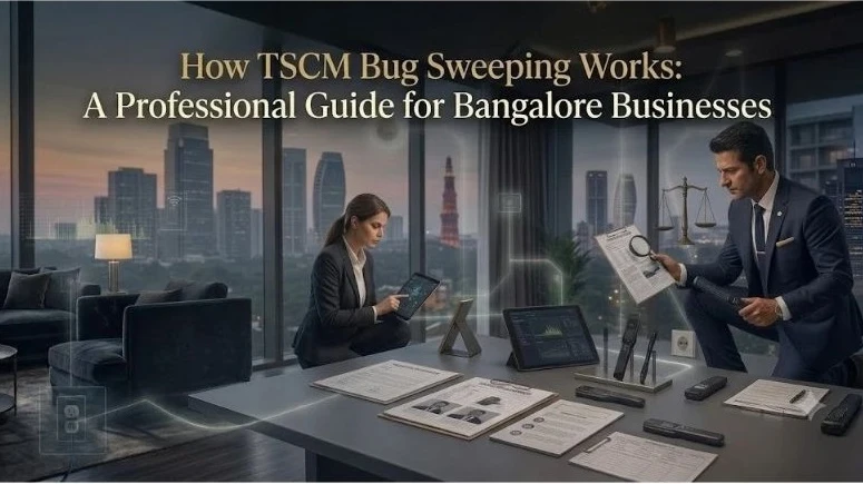 How TSCM Bug Sweeping Works: A Professional Guide for Bangalore Businesses
