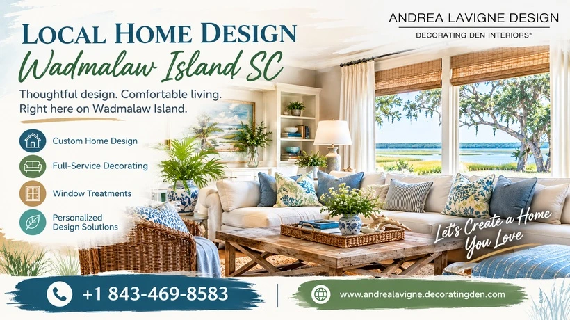 Local Home Design Wadmalaw Island SC | Custom Interiors