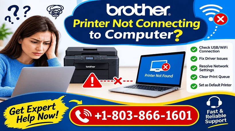 Brother Printer Not Connecting to Computer? 10 Fixes That Actually Work (2026)