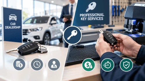 Why Choose Professional Automotive Key Services Over a Dealership?