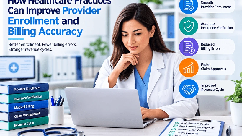 How Healthcare Practices Can Improve Provider Enrollment and Billing Accuracy