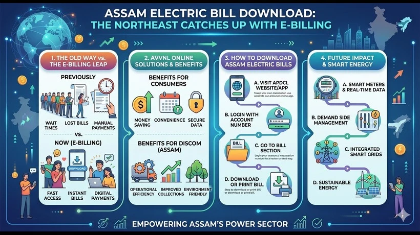 Assam Electric Bill Download: The Northeast Catches Up with E-Billing