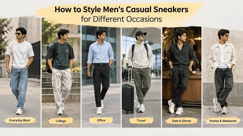 How to Style Men’s Casual Sneakers for Different Occasions