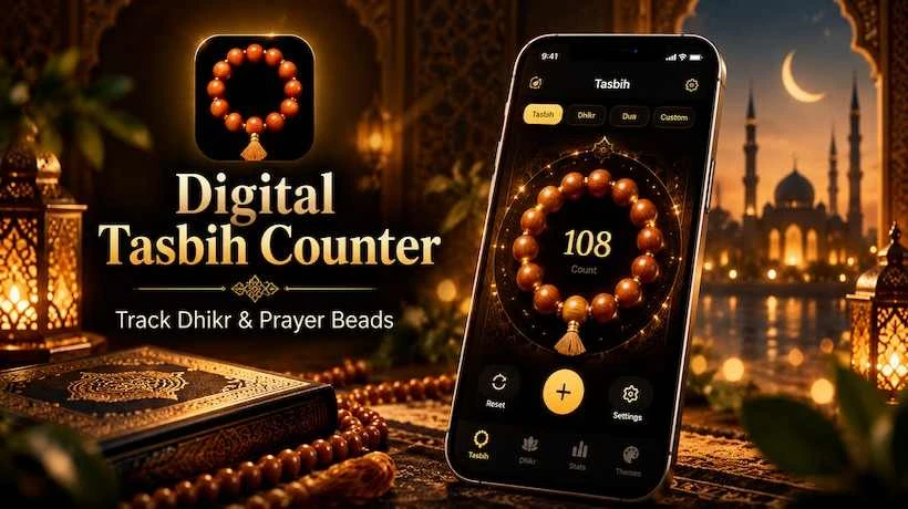 How to Use a Free Tasbih Counter App on Your iPhone