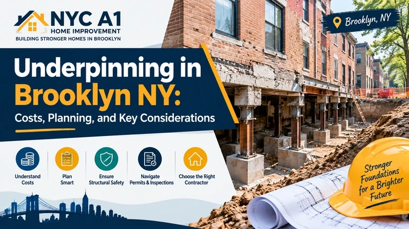 Underpinning in Brooklyn NY: Costs, Planning, and Key Considerations