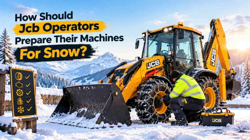 How Should Jcb Operators Prepare Their Machines For Snow?