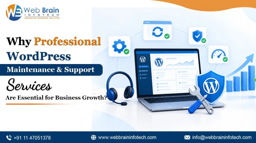 Why Professional WordPress Maintenance & Support Services Are Essential for Business Growth?