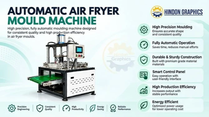 Semi Automatic Air Fryer Mould Machine Manufacturer in Kanpur
